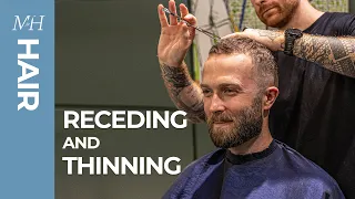 Haircut For Receding and Thinning Hair