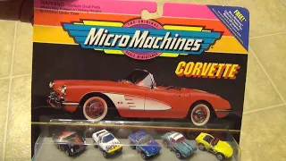 Micro Machines Mini Video - #31 Corvette Collection 5 Car Pack