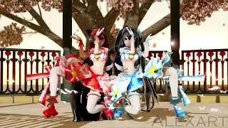 MMD Magical Girls - Policeman dance +Motion DL