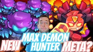 Max DEMON HUNTER dominating the META | Rush Royale