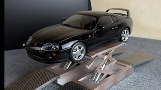 Toyota Supra A80 LCD в масштабе 1/18