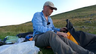How to set up a BIVY for a night under the stars Dartmoor MLD eVent Soul Wild camping