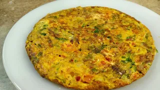 If you have 2 potatoes and 2 eggs ,make this delicious dish |cheap & easy|delicious omelette recipe