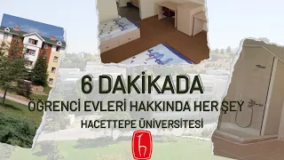 6 Dakikada Hacettepe Yurt İmkanları | Hacettepe Üniversitesi Öğrenci Yurdu | Oda Turu #hacettepe