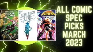 Comic Book Speculation Picks For ALL OF MARCH 2023!! | First Appearances | Key Comics | Alex Ross