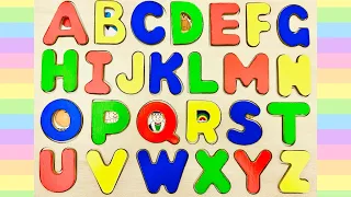 Learn ABCs with Hidden in the Sand Letters | Puzzle Fun Toy | Educational Video for Toddlers