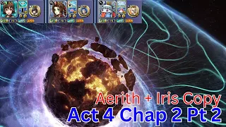 Aerith BT Finisher + Iris Copy - Act 4 Chap 2 Pt 2 Iris Shinryu DFFOO