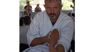 Protection from the knife. Aikido. Gabriel Giacumbo