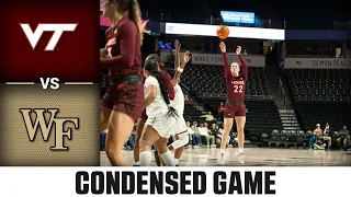 Virginia Tech vs. Wake Forest Condensed Game | 2023-24 ACC Women’s Basketball