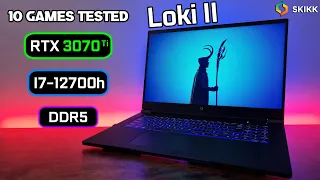 RTX 3070 Ti Laptop + 12700h | 10 Games Tested 1440p | Skikk Loki II