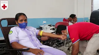 CVTL & Banco de Sangue HNGV halo doasaun ran (supported a blood donation collection)