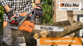 How to Set Up your Oleo-Mac Chainsaw