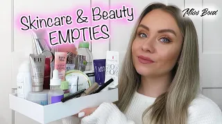 BEAUTY & SKINCARE EMPTIES APRIL 2021 - PRODUCT REVIEWS - PRODUCT RECOMMENDATIONS - MISS BOUX