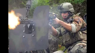 US Navy Special Forces Unleash Awesome Minigun Fire