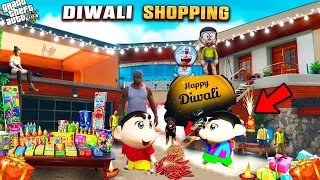 GTA 5 : Shinchan & Pinchan Celebrate Diwali Buying 10000$  Tapaka In GTA 5 !