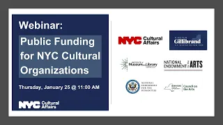 Public Funding for NYC Cultural Organizations