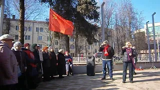 22.02.2020 ; Митинг КПРФ и ОД "Дети войны" в Наро-Фоминске (ч.4)