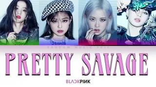 BLACKPINK - 'Pretty Savage' (Clean Ver.) (Color-coded Han/Rom/Eng 가사)