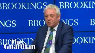 John Bercow: idea that parliament could be sidelined in Brexit debate is 'for the birds'