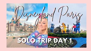 Disneyland Paris Solo Trip 2024  - Day 1 - Million Splashes of Colour!