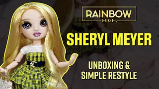 SHERYL MEYER UNBOXING & REVIEW - open Rainbow High Series 3 with me! Clueless Cher inspired doll