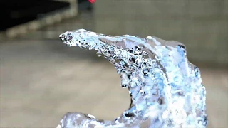 Water simulation C4d, Octane, Xparticles 4