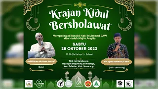 LIVE KRAJAN KIDUL BERSHOLAWAT BERSAMA HABIB IDRUS BIN UMAR ASSEGAF, Titik 0 Sumberejo, Kec. Pabelan