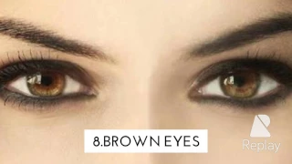 The top 8 most attractive eyes colours