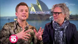 Taron Egerton & Dexter Fletcher Talk 'Rocketman' | Studio 10