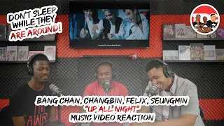 Bang Chan, Changbin, Felix, Seungmin “Up All Night” MV Reaction