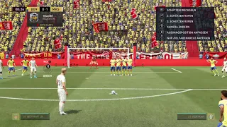 Fut21_squad battle Koeman's powerfull free kick goal with the exterior side of the foot