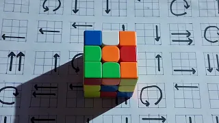 Learn how to solve the 3by3 rubix cube within 1 minute | cube solve like a cube master | #viral #yt