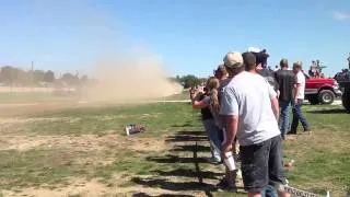 Big Foot's longest jump at 4Wheel Jamboree