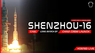 NOW! China Shenzhou-16 Crew Launch