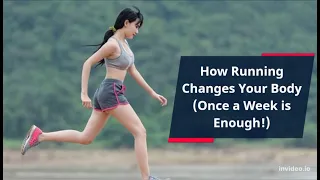 How Running Changes Your Body  | Effects of 1 week of running | Is running good for fatloss |