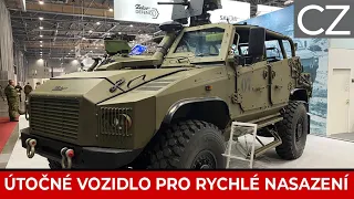 Zetor Gerlach 4x4: Demonstrátor útočného vozidla pro rychlé nasazení