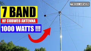 7 BAND HF COBWEB ANTENNA - 1 KILOWATT RATING