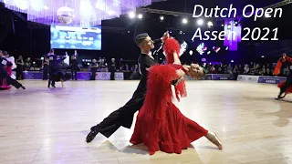 WDC AL Open World Amateur Ballroom Championship. Dutch Open  Assen 2021. Slow Walz