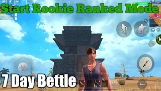 Start Rookie Ranked Mode || Last Day Rules Survival lite Hindi Gameplay