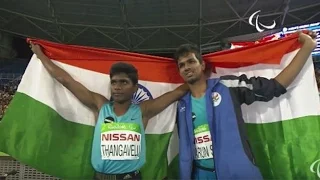 Mariyappan Thangavelu clinches gold in high jump at Paralympics, creates history| Oneindia News