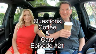 Questions, Coffee & Cars Episode #21 // Your seatbelt is on wrong!