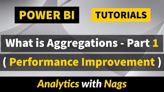 What is Aggregation in Power BI Tutorial (36/50) Part 1