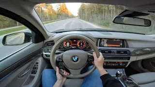 2013 BMW 5-Series F11 LCI Modernline 160KW POV REVIEW