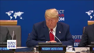 Trump Shines Spotlight on Christians Being Killed, 1st President to Host UN Religious Freedom Meetin