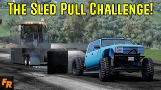 The Sled Pull Challenge! - BeamNG Drive