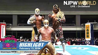 CMLL FANTASTICA MANIA 2024 Day 1 HIGHLIGHT｜NJPW, 2/11/24