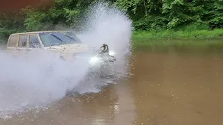 Taking a Shower In Salt Creek