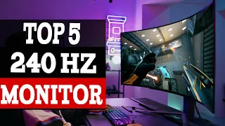 Top 5 Best 240Hz Monitor 2024 - Butter-Smooth Gaming!