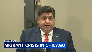 Gov. Pritzker defends state's response to Chicago migrant crisis