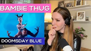 First Time Reaction to Bambie Thug | Doomsday Blue Eurovision 2024
